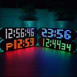 DS3231 Multifunction Alarm Clock LED Dot Matrix Animation Effects DIY Kit Gifts