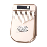 17 Keys Electric Kalimba 4 Kinds of Timbre Built-In Battery BT Connetion Mbira Finger Piano Electronic Musical Instrument Gifts