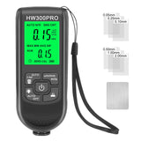 HW-300PRO Car Paint Film Tester Auto Coating Thickness Gauge FE/NFE Thickness Meter 0-2000UMcoating Measuring Manual Paint Tool