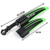 New Road Bicycle MTB Fenders Adjustable Mountain Bikes Front/Rear Mud Guards Wings Lenght 30*39.6cm Cycling Fenderset Bike Parts