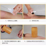 Cupping massage health 10pcs Cupping Massage Cup Massager Tool Carbonized Bamboo Jar Body Kit Acupuncture Therapy Traditional