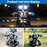 High-Tech Rc Robot Bouwstenen Afstandsbediening Intelligente Robot Auto Wapen Bricks Speelgoed Voor Kinderen Xmas geschenken