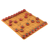 Chinese Chess Set Solid Ebony Pieces Chessman Portable Travel Family Board Game Set For Kid Adult Chess Gift