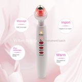 Ball Eye Beautification Instrument Hot Compress Eye Massager Removes Dark Circles Eye Bag Eye Cream Import Instrument Essence