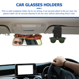 1pc Durable Practical Car Eyeglasses Hanger Car Sunglasses Clip  Car Sunglasses Holder