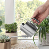 300ml With Handle Indoor Outdoor Simple Plants Pot Home Garden Easy Refill Ergonomic Design For Kids Stainless Steel Water Can