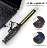 New COB LED Work Light USB Rechargeable Work Light Portable Magnetic Cordless Inspection Light For Car Repair Home Emergency