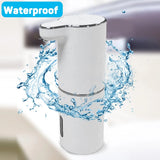 Liquid Foam Soap Dispensers Bathroom Smart Washing Hand Machine With USB Charging White High Quality ABS Material