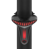 Brake Sensor Smart Tail Light USB Charging Falling to the Ground Flashing Warning Light IP66 Battery Display