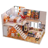 New DIY Wooden Dollhouse Chinese 3D Doll Houses Miniature With Furniture Kit Creative Toys for Children Adult Birthday Gift Casa