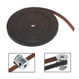 GATES-LL-2GT 2GT Belt Opened Fiberglass Rubber GT2 Timing Belt 2GT-6 L 10M 5M Width 6mm For Prusa I3 MK3 MK3S  Ender-3 CR10 ANET