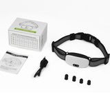 Anti Bark Dog Collar IP67 Electric Shock Vibration Beep No Barking Auto Training Collar For Dogs Rechargeable Dog Accessories