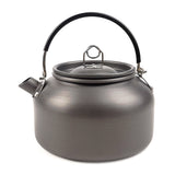 0.8L Outdoor Lightweight Aluminum Teapot Kettle Coffee Pot with Carry Bag for Camping Hiking Backpacking