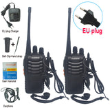 2pcs/lot baofeng BF-888S Walkie talkie Two-way radio set BF 888s UHF 400-470MHz 16CH walkie-talkie Radio Transceiver