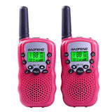 2Pcs/set Baofeng BF-T3 UHF 462-467MHz 22Channel Portable Two-Way 10 Call Tones Radio Transceiver for Kids Radio Walkie Talkie