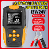Professional Car Battery Tester AGM Gel Lead Acid Battery Analyzer Car Repair Tool Automobile Accessories