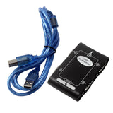 4 Port RS232 to USB 2.0 Adapter USB Serial DB9 COM Converter Controller Card Support USB 2.0 HI-Speed