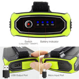 30LED camping light emergency light flashing light mobile power bank flashlight USB green tent light outdoor portable chandelier