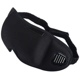 3D Velvet Sleep Mask Blackout Goggles Sleep Relief Eye Fatigue Stereo Breathable Men Women Sleeping Eyewear Earplugs Anti Noise