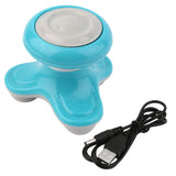 Mini Electric Handled Wave Vibrating Massager USB Battery Full Body Massage Ultra-compact Lightweight Convenient for Carrying