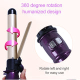 Automatic Curling Iron Hair Curler Wand Curl 1 Inch Rotating Magic Hair Curling Roller Titanium Auto Hair Wave Styler