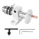 Live Lathe Center Head With Chuck Diy Accessories For Mini Lathe Machine Revolving Centre Woodworking Tool