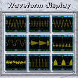 KKMOON DS0120M Professional Digital Oscilloscope 120MHz Bandwidth 500MSa/s Sampling Rate Digital Oscilloscope with Backlight