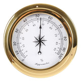 145mm Wall Mounted Thermometer Hygrometer Barometer Tidal Clock Weather Station R9UF