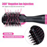 1000W One Step Hair Dryer Brush Household Hot Air Brush & Volumizer Hair Curler Straightener Salon Hair Styling Tools