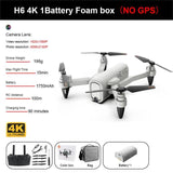 New 2021 H6 drone 4K HD camera Remote control foldable height keeping drone RC Quadcopter WiFi 1080p real-time transmission