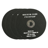 75mm Diameter 9.5mm Bore Size Grinding Wheel Circular Resin Sawblades Metal Cutting Wheel Disc