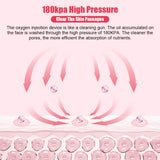 Portable Pressure Nano Spray Face Steamer Faciail Cleaner Nano Facial Water Oxygen Injection Instrument Airbrush Skin Care Tools