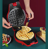 220V Household Electric Waffle Machine Non-stick Sandwich Pancake Maker Donut Cake Baker Octopus Ball Maker With 9 Plates