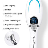 Electric Hair Brush Dryer Comb Vibration massager Fast Hair Straightener Comb Negative ions Wet & Dry Hair Care Styling Tools