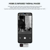 GUIDE MobIR 2S Infrared Thermal Imager Auto Focus Pocket Size Smartphone IR Thermal Camera 256x192 IR Resolution -20~150℃