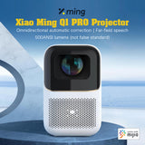 Xming Q1 Pro Mini Projector Portable 500ANSI Lumens 1080P Full HD Home Theater Support 4K Video Projector Wifi Beamer