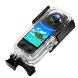 For Insta360 X3 Dive Case Waterproof Housings Underwater Protection Case Panoramic Action Camera Replacement