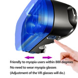 3D Helmet Virtual Reality VR Glasses For 5 To 7 Inch Smartphones 3D Glasses Support 0-800 Myopia VR Headset For Mobile Phone