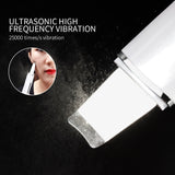 EMS Ultrasonic Skin Scrubber Facial Deep Cleaning Peeling Machine Remove Blackhead Acne Exfoliation Shovel Pore Cleaner Device