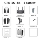 2020 NEW S162 Drone GPS 4K HD 1080P 5G Wifi FPV Quadcopter Flight 20 Minutes Rc Distance 500m Dron Smart Return Drones Pro Toys