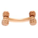 Handheld Wooden 4 Wheels Rollers Massager Body Arm Back Massager