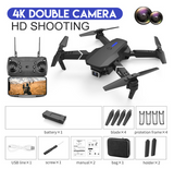 E525 PRO RC Quadcopter Profissional Obstacle Avoidance Drone Dual Camera 1080P 4K Fixed Height Mini Dron Helicopter Toy