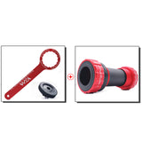 ELYON  BSA Bearing Bottom Bracket Screw Type 68/73 mm Bicycle Axis MTB Road Bike Aluminum Alloy Waterproof Crank Set Axis Parts