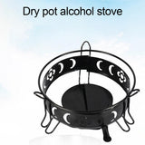 Aluminum Alloy Alcohol Stove Multi-style Iron Stove for Outdoor Camping Hiking Backpacking Cooking Portable BBQ Household