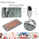 Electric Heating Pad Therapy Mat Blanket Back Muscle Body Pain Relieve Hot Heated Warming Pad