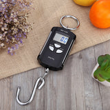 Digital Hanging Scale 200kg/ 440lb Crane Scale LCD Backlight Steel Hook Scales for Farm Fishing Hunting Food Market Outdoor Work