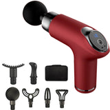 Electric Mini Massage Gun High Frequency Fascia Gun Deep Tissue Massager Muscle Release Neck Membrane Relaxer with 12 Speeds