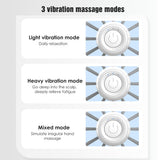 Electric Head Massager 12 Claws Vibration Stimulation Octopus Scalp Massage for Head Scratcher Rechargeable Relieve Head Fatigue