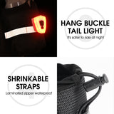 WEST BIKING 8.6L Large Capacity Bicycle Bag Waterproof Rear Seat Bag Reflective Strip MTB Rear Bag Outdoor Riding Equipment