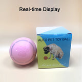 Smart Cat Toys Automatic Rolling Ball Electric Cat Toys Interactive For Cats Training Self-moving Kitten Toys Pet Accessories